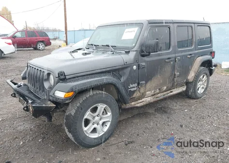 2018 Jeep Wrangler Unlimited Sport 4X4 z USA, uszkodzony, nr VIN 1C4HJXDG1JW187263